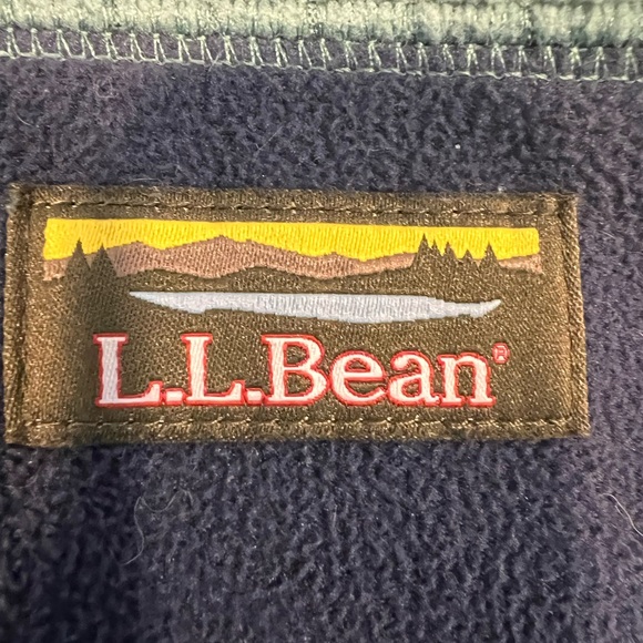 LL Bean Mountain Classic Windproof Fleece Jacket Sz M - Picture 3 of 4